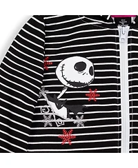 Nightmare Before Christmas Girls Zip-Up Hoodie