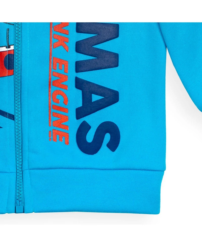 Thomas & Friends Boys Fleece Zip Up Hoodie to