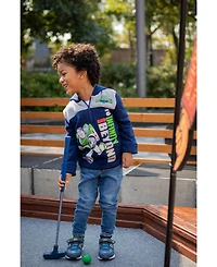Disney Boys Fleece Half Zip Hoodie to (12 Months - 18-20)