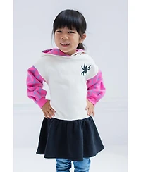 Marvel Toddler Girls Spider-Man Spider-Gwen Ghost Spider Fleece Skater Dress to