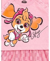 Paw Patrol Toddler Girls Skye French Terry Dress to