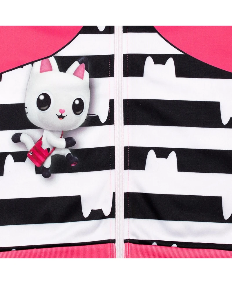 Gabby's Dollhouse Toddler Girls Dreamworks Zip Up Hoodie to