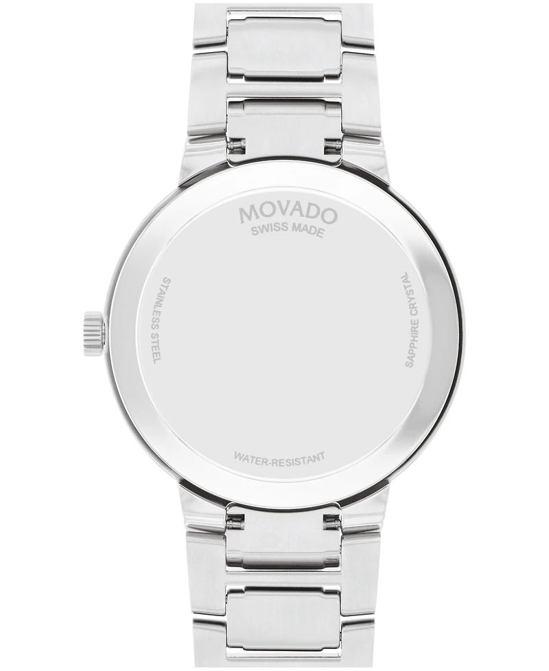 Movado Men's Portfolio Swiss Quartz Stainless Steel Watch 40MM