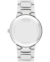 Movado Men's Portfolio Swiss Quartz Stainless Steel Watch 40MM