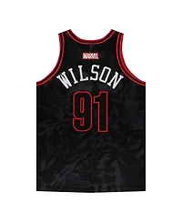Lids Men's Black Deadpool Basketball Jersey