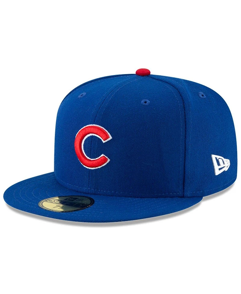 New Era Men's Royal Chicago Cubs National Baseball Hall of Fame 59FIFTY Fitted Hat