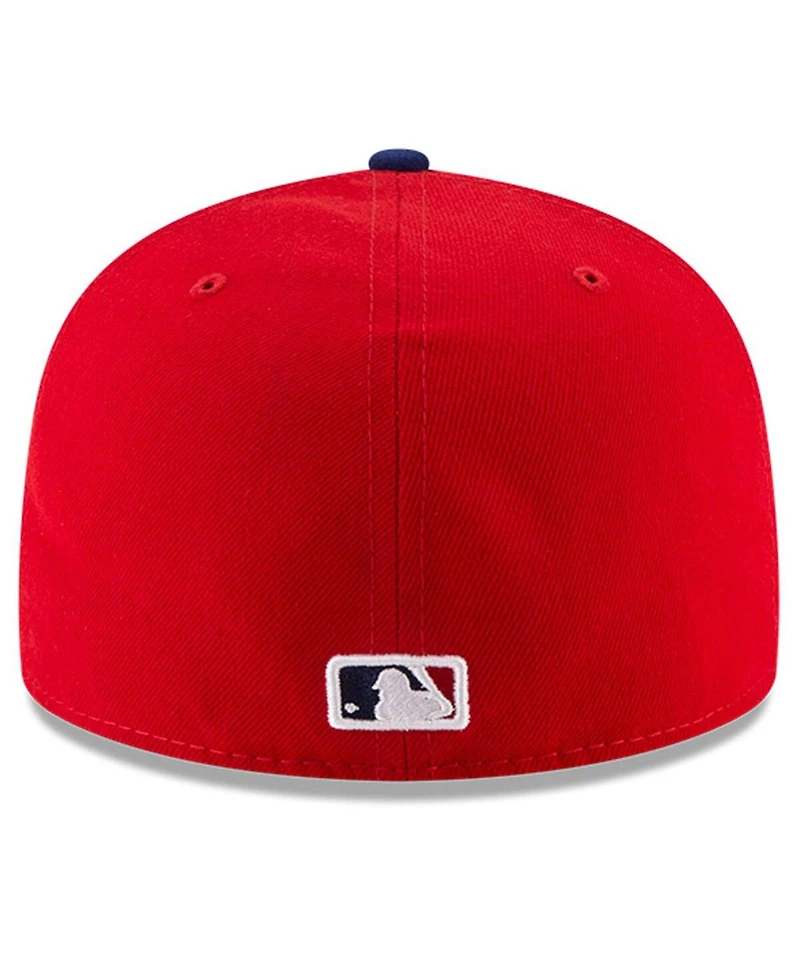 New Era Men's Red Philadelphia Phillies National Baseball Hall of Fame 59FIFTY Fitted Hat