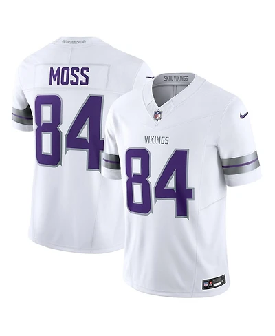 Nike Men's Randy Moss White Minnesota Vikings Alternate Vapor F.u.s.e. Retired Player Limited Jersey