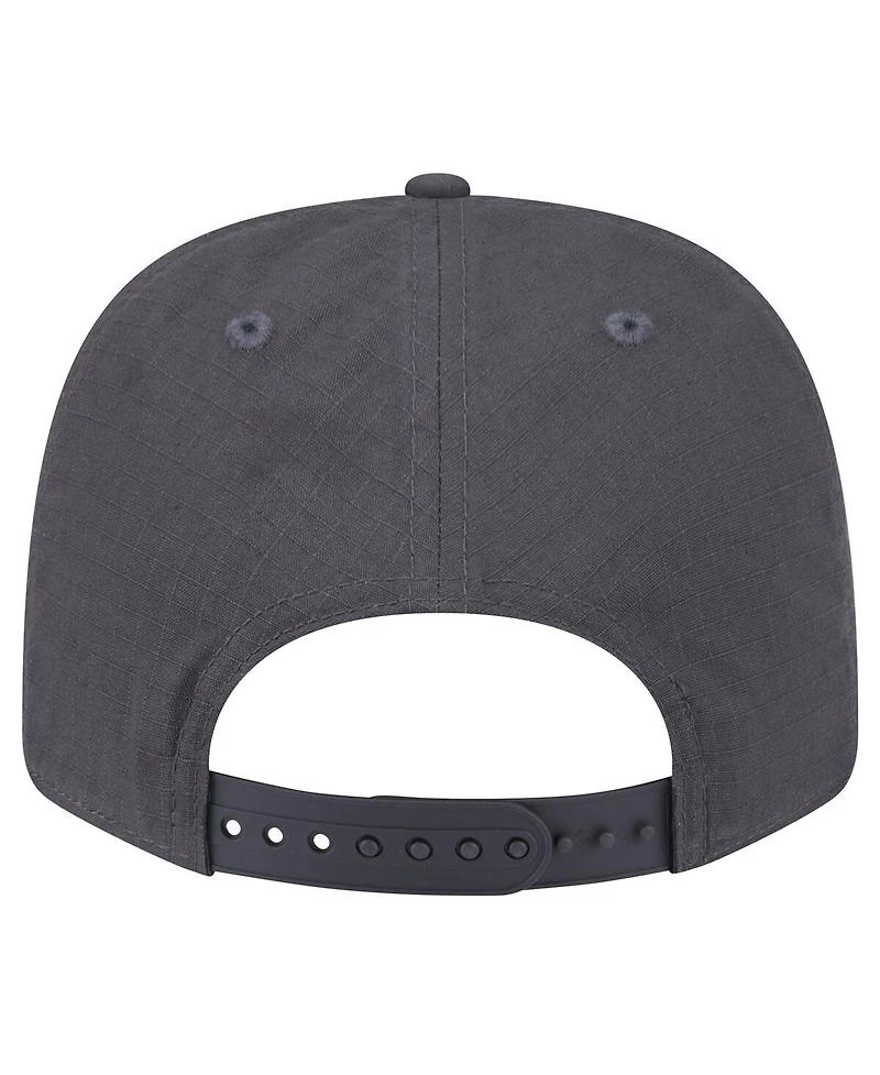 New Era Men's Graphite Phoenix Suns Team Elevated Patch 9SEVENTY Adjustable Hat