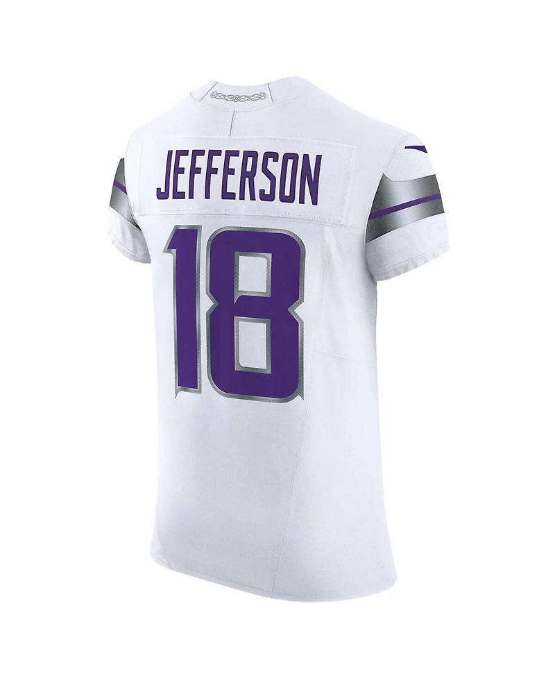 Nike Men's Justin Jefferson White Minnesota Vikings Alternate Vapor F.u.s.e. Elite Player Jersey