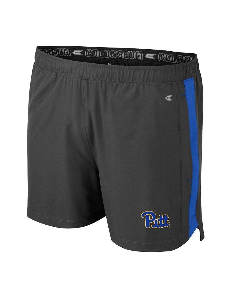 Colosseum Men's Charcoal Pitt Panthers Langmore Shorts