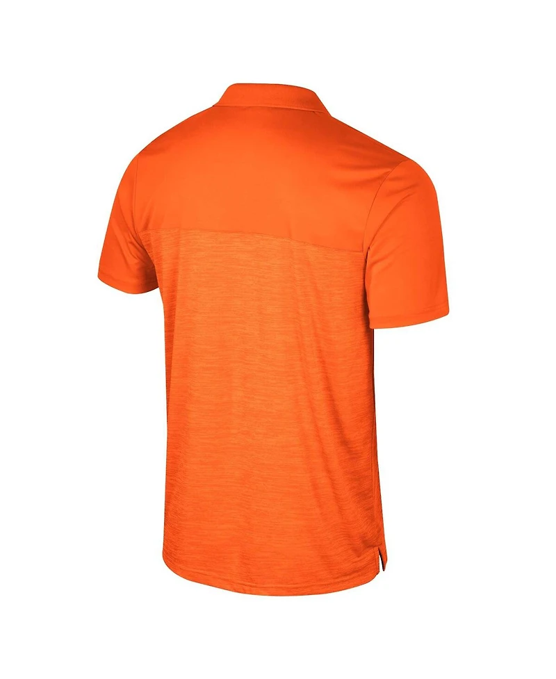 Colosseum Men's Orange Oregon State Beavers Langmore Polo