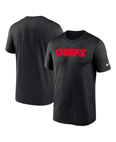 Nike Men's Kansas City Chiefs Primetime Legend Wordmark Performance T-Shirt