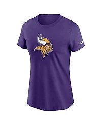 Nike Women's Purple Minnesota Vikings Primary Logo T-Shirt