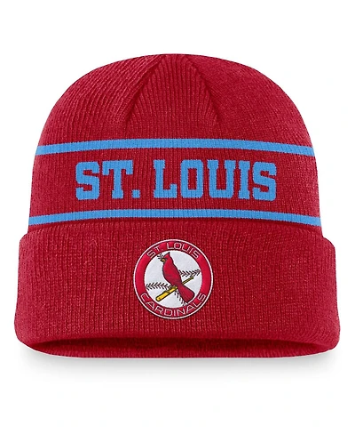 Nike Men's Red St. Louis Cardinals Cooperstown Collection Rewind Terra Cuffed Knit Hat