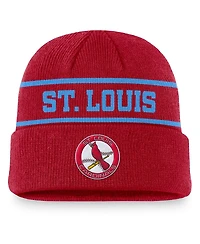 Nike Men's Red St. Louis Cardinals Cooperstown Collection Rewind Terra Cuffed Knit Hat