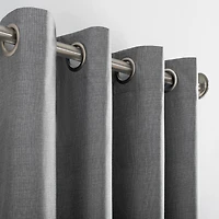 Duran Thermal Insulated 100% Blackout Grommet Curtain Panel