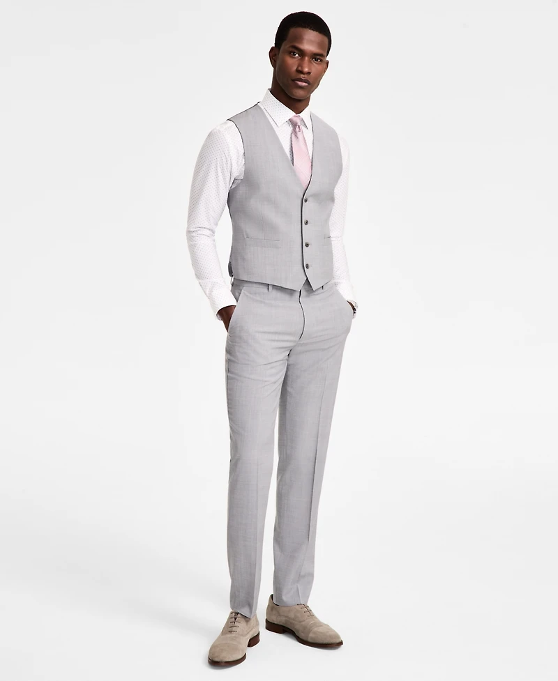 Calvin Klein Men's Slim-Fit Wool Blend Infinite Stretch Suit Vest