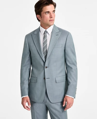 Calvin Klein Men's Slim Fit Wool Blend Suit Jacket
