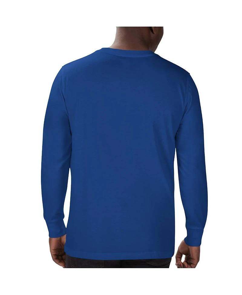 Starter Men's Royal New York Giants 1925 Collection Long Sleeve T-Shirt