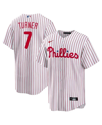 Nike Men's Trea Turner White Philadelphia Phillies Home Replica Player Jersey