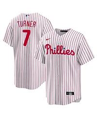 Nike Men's Trea Turner White Philadelphia Phillies Home Replica Player Jersey