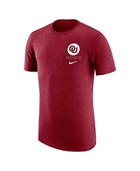 Nike Men's Crimson Oklahoma Sooners Retro Tri-Blend T-Shirt