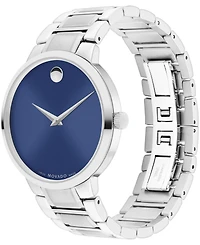 Movado Men's Portfolio Swiss Quartz Stainless Steel Watch 40MM