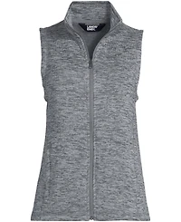 Lands' End Women's Sweater Fleece Vest