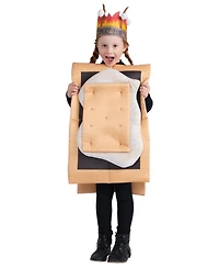 Dress Up America S'mores Marshmallow Costume - Kids