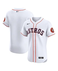 Nike Men's White Houston Astros Home Vapor Premier Elite Patch Jersey