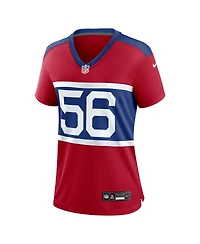 Nike Women's Lawrence Taylor Century Red New York Giants Alternate Retired Player Game Jersey