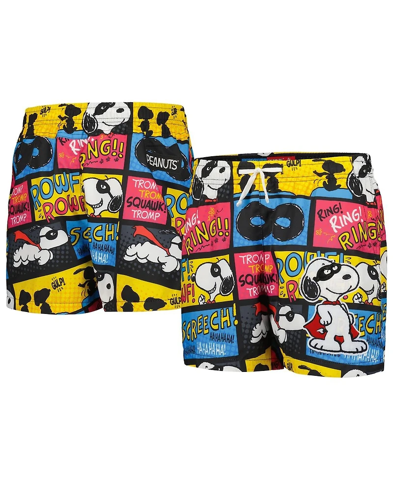 Freeze Max Big Boys and Girls Peanuts Snoopy Hero Shorts