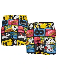 Freeze Max Big Boys and Girls Peanuts Snoopy Hero Shorts