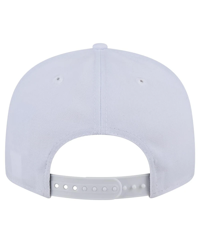 New Era Men's White Jacksonville Jaguars Throwback Crawl Standard 9FIFTY Snapback Hat