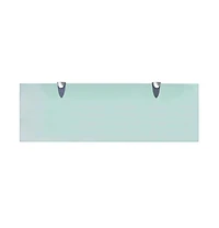 vidaXL Floating Shelf Glass 23.6"x7.9" 0.3"