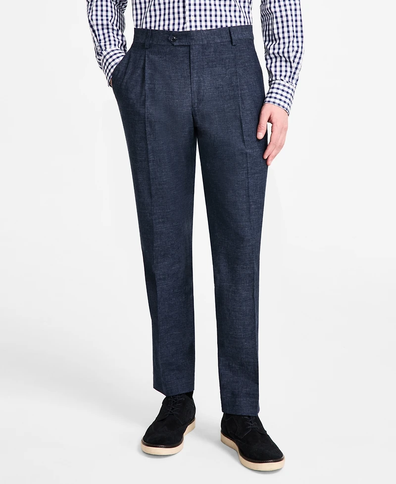 Tommy Hilfiger Men's Modern-Fit Linen Suit Separate Pants