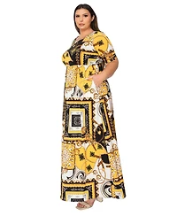 L I V D Plus Size Billie Pocket Maxi Dress