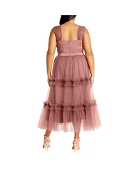 City Chic Plus Charming Midi Dress