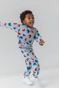 Sesame Street Baby Boys French Terry Sweatshirt and Pants Outfit Set