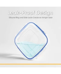Superio Airtight Food Storage Container with Leakproof Lid, Oz