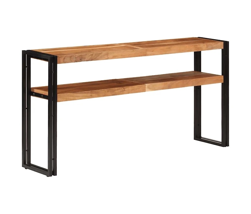 Console Table 59.1"x11.8"x29.5" Solid Acacia Wood