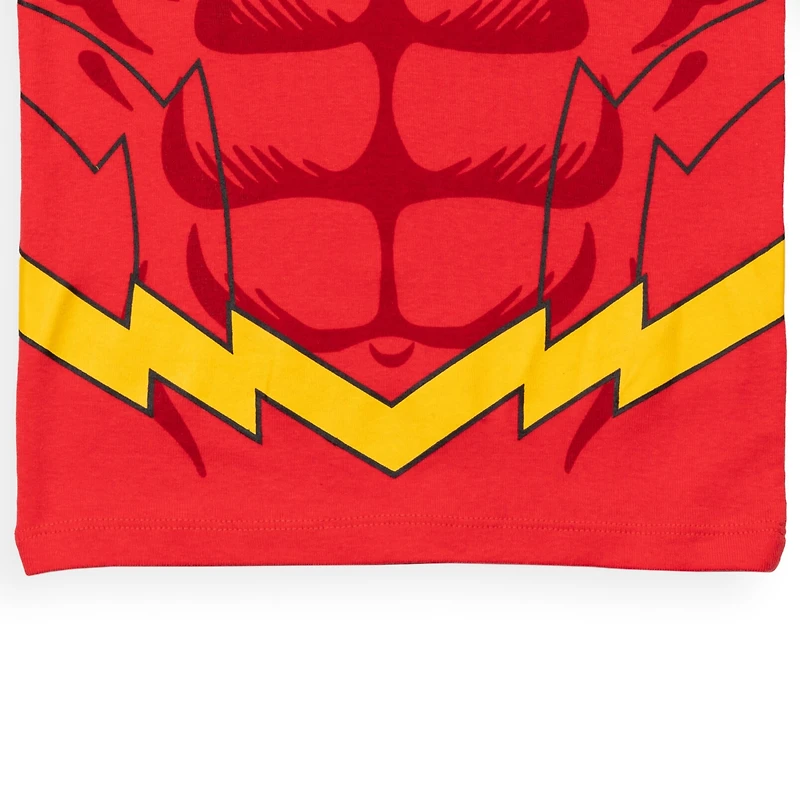 Justice League Boys Dc Comics Pullover Pajama Shirt and Pants Sleep Set