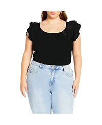 City Chic Women's Lula Bodysuit