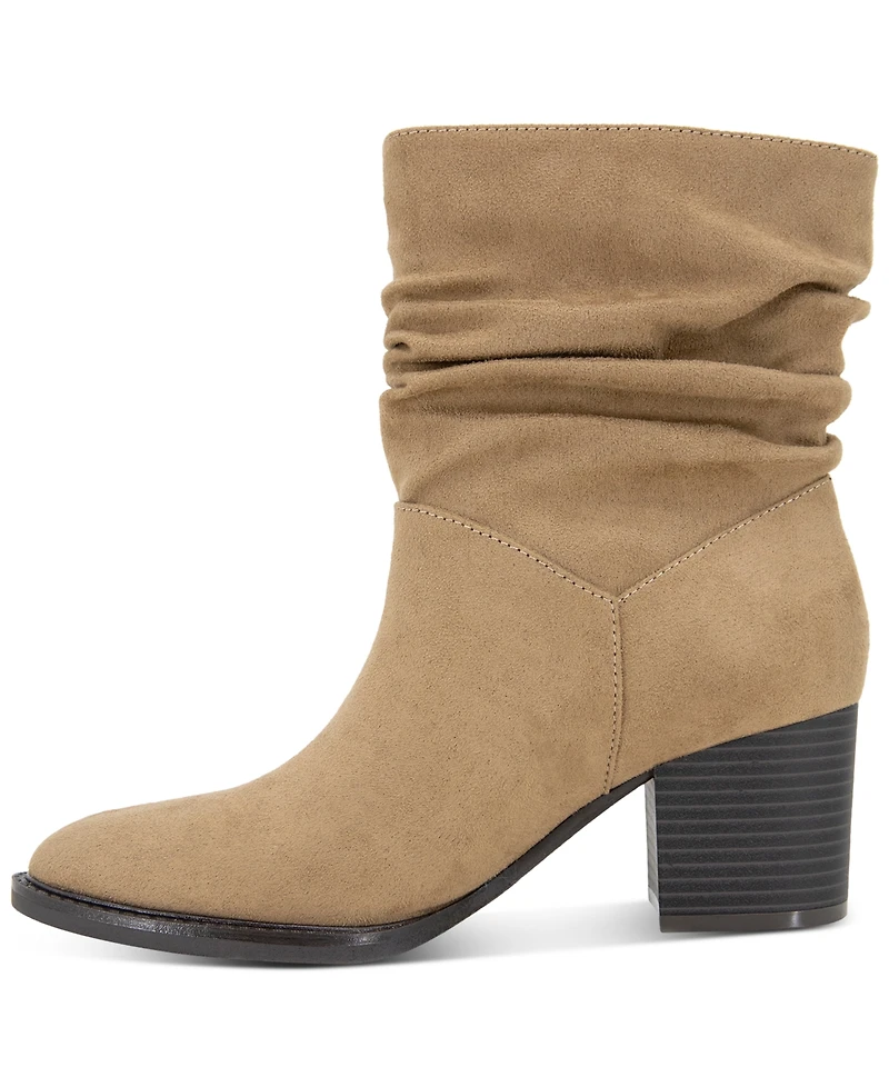 Style & Co Women's Genoviaa Scrunch Booties, Created for Macy's