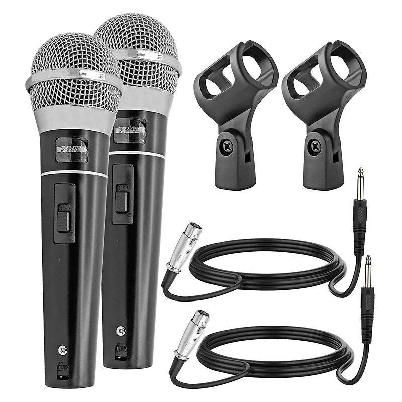 5 Core Microphone Xlr Dynamic Karaoke Singing Handheld Microfono Professional Vocal Dj Music Mic