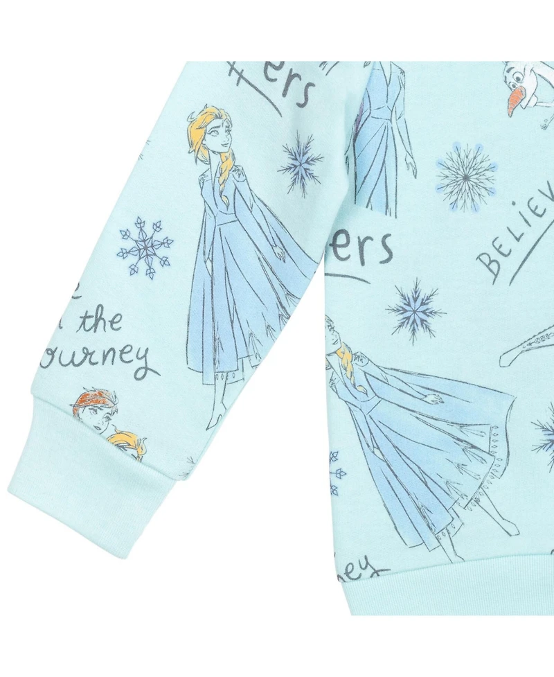 Frozen Toddler Girls Moana Minnie Mouse Princess Nightmare Before Christmas Toy Story Lion King Mickey Lilo & Stitch Sweatshirt
