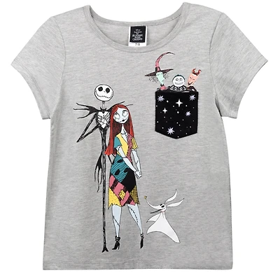 Nightmare Before Christmas Girls Disney T-Shirt