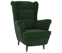 Armchair Dark Green Velvet