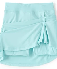 Lands' End Big Girls Plus Split Hem Active Skort